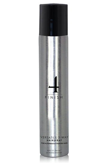 Jon Renau wig holding spray bottle